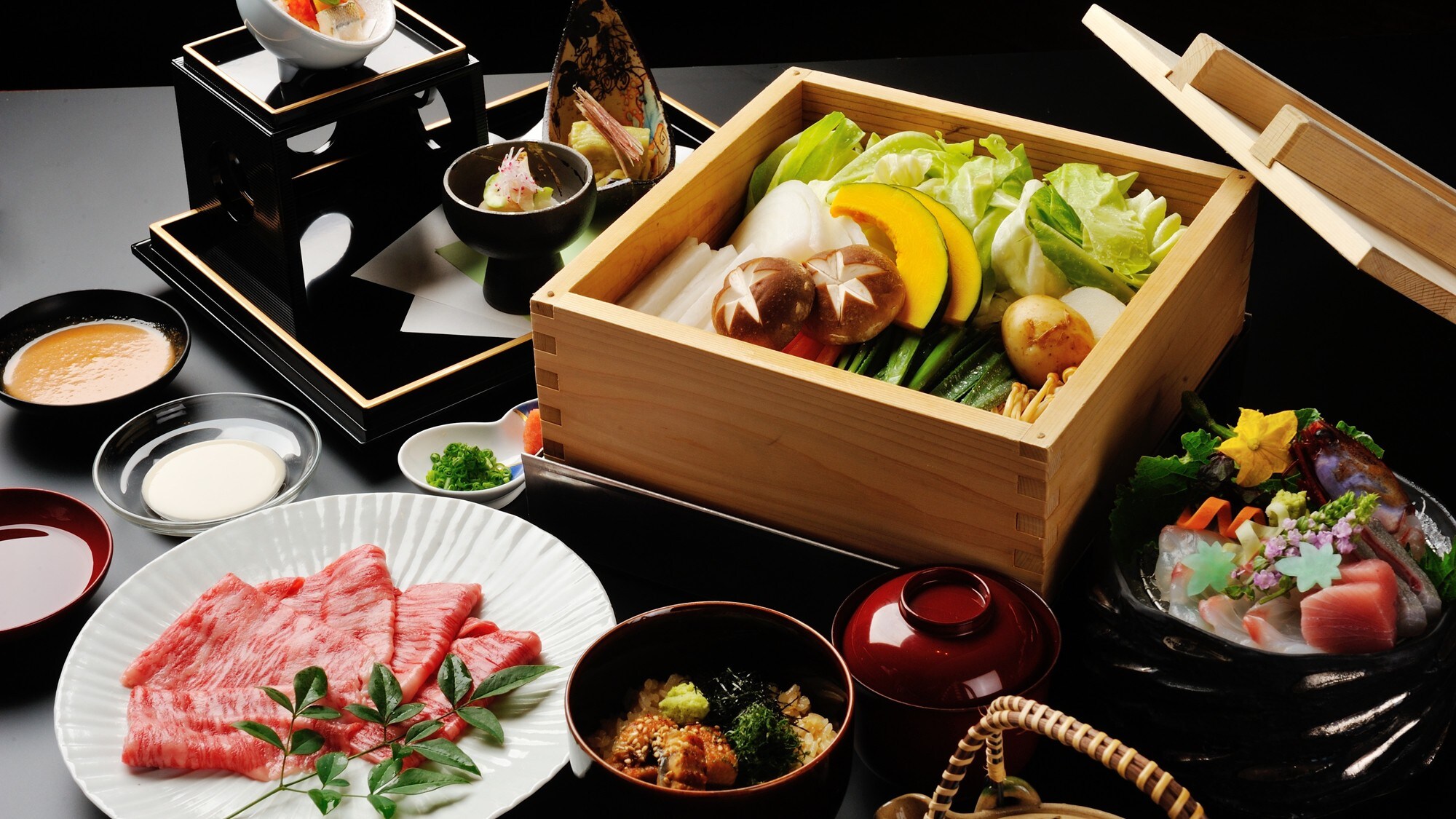 ■ Seasonal Kaiseki cuisine (example)