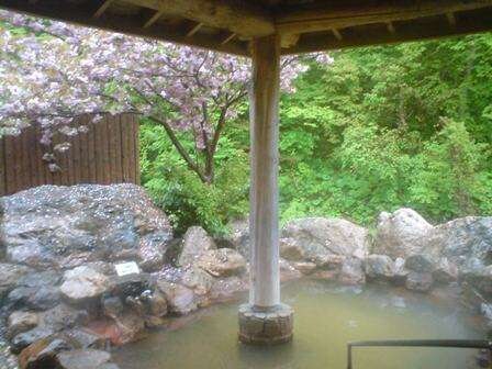 Open-air bath