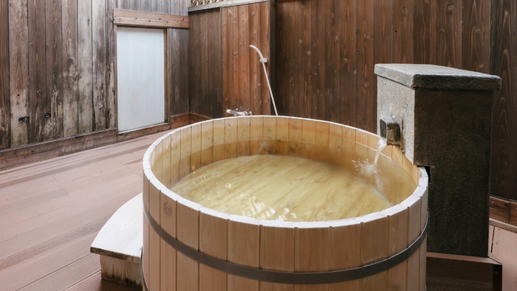 Japanese-style room with open-air bath (7.5 tatami mats) C open-air bath