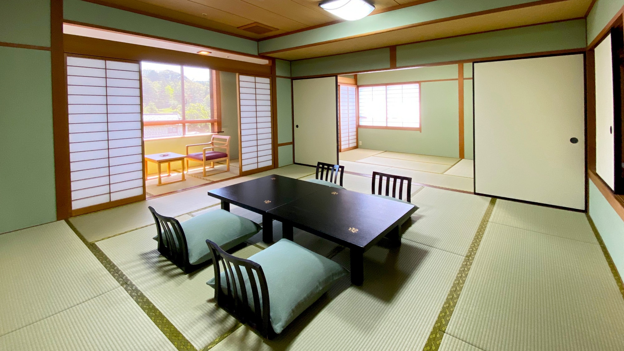 20 tatami mats, garden side