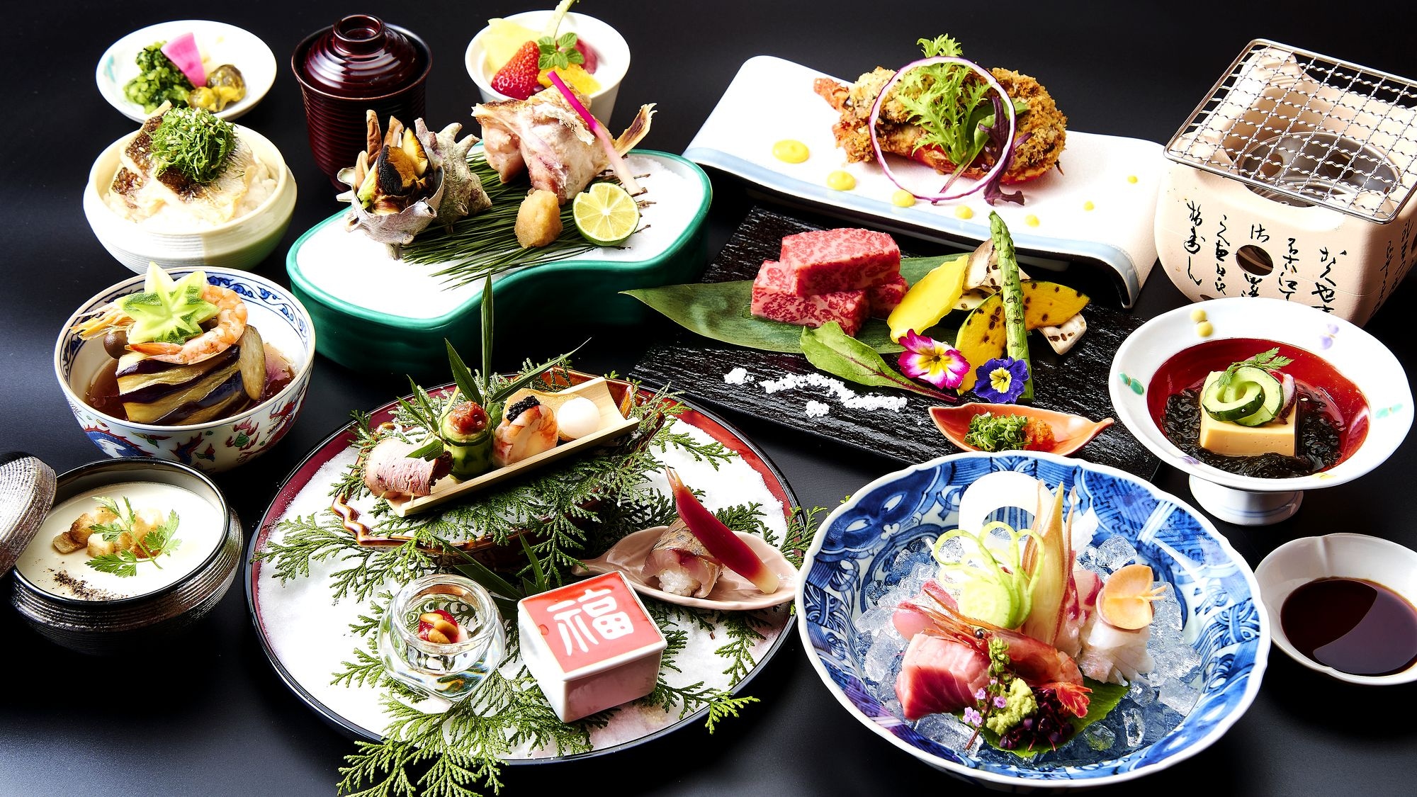 ◆【Gourmet Tonkomori Kaiseki】