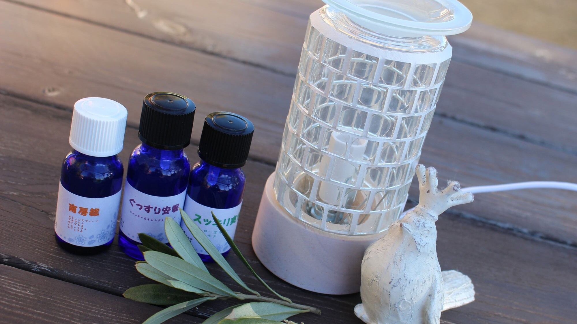 Free aroma oil service. Enjoy your favorite scent in your room♪