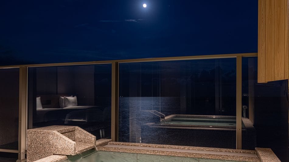 Superb view Japanese modern with free-flowing hot spring open-air bath "Shinsei"