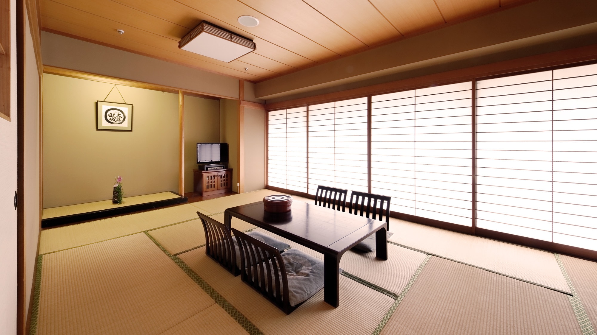 Kamar bergaya Jepang 12 tikar tatami