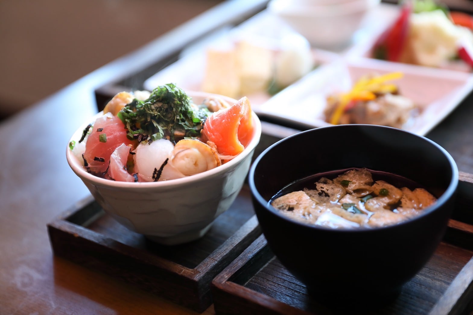 [Breakfast] Iburi Funka Bay baby scallop broth chazuke breakfast set (photo example)