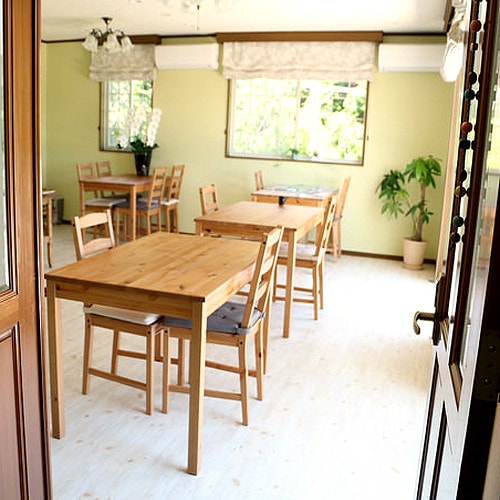 Dining full of sunbeams