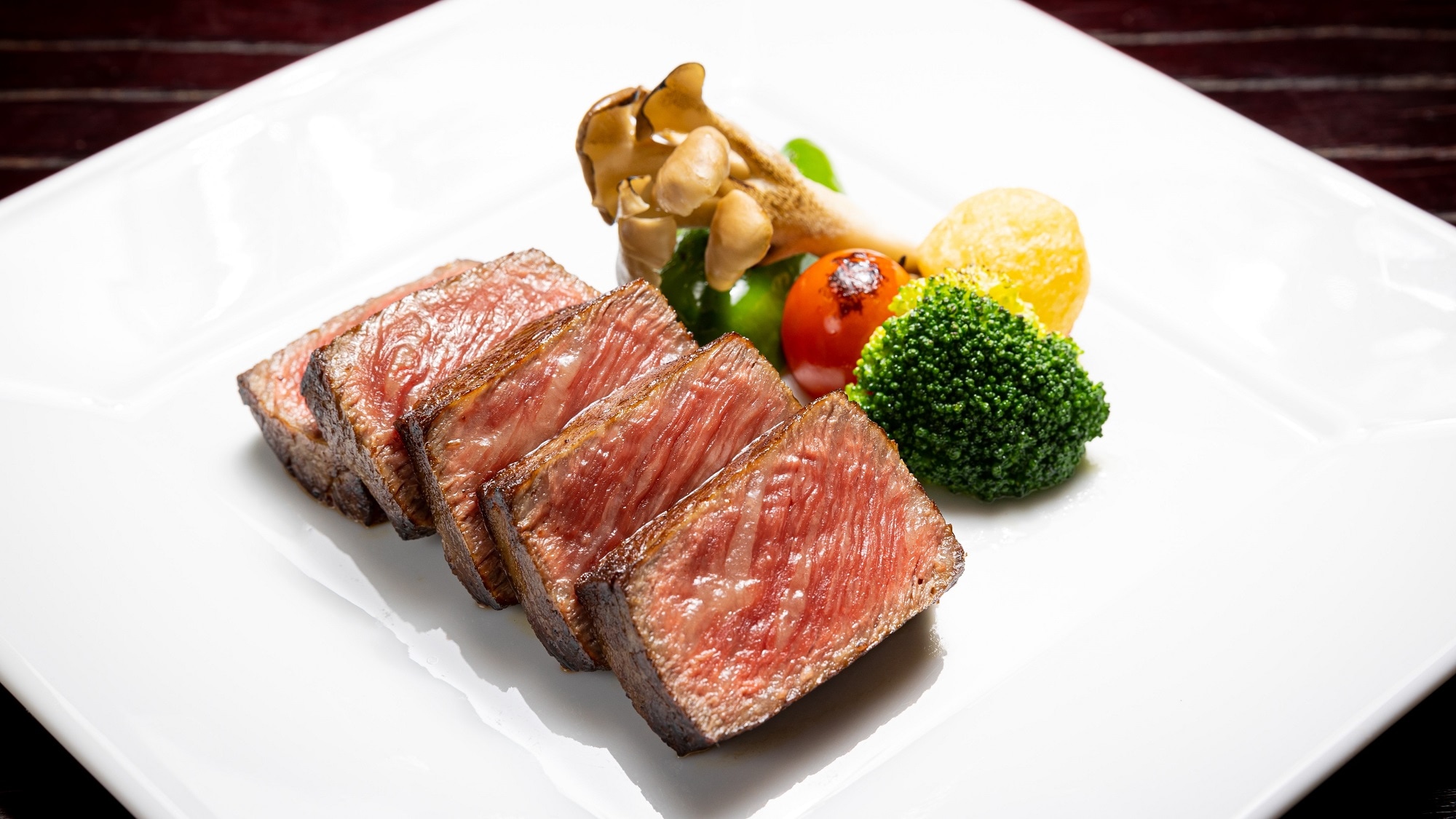 Yamaguchi Wagyu beef steak