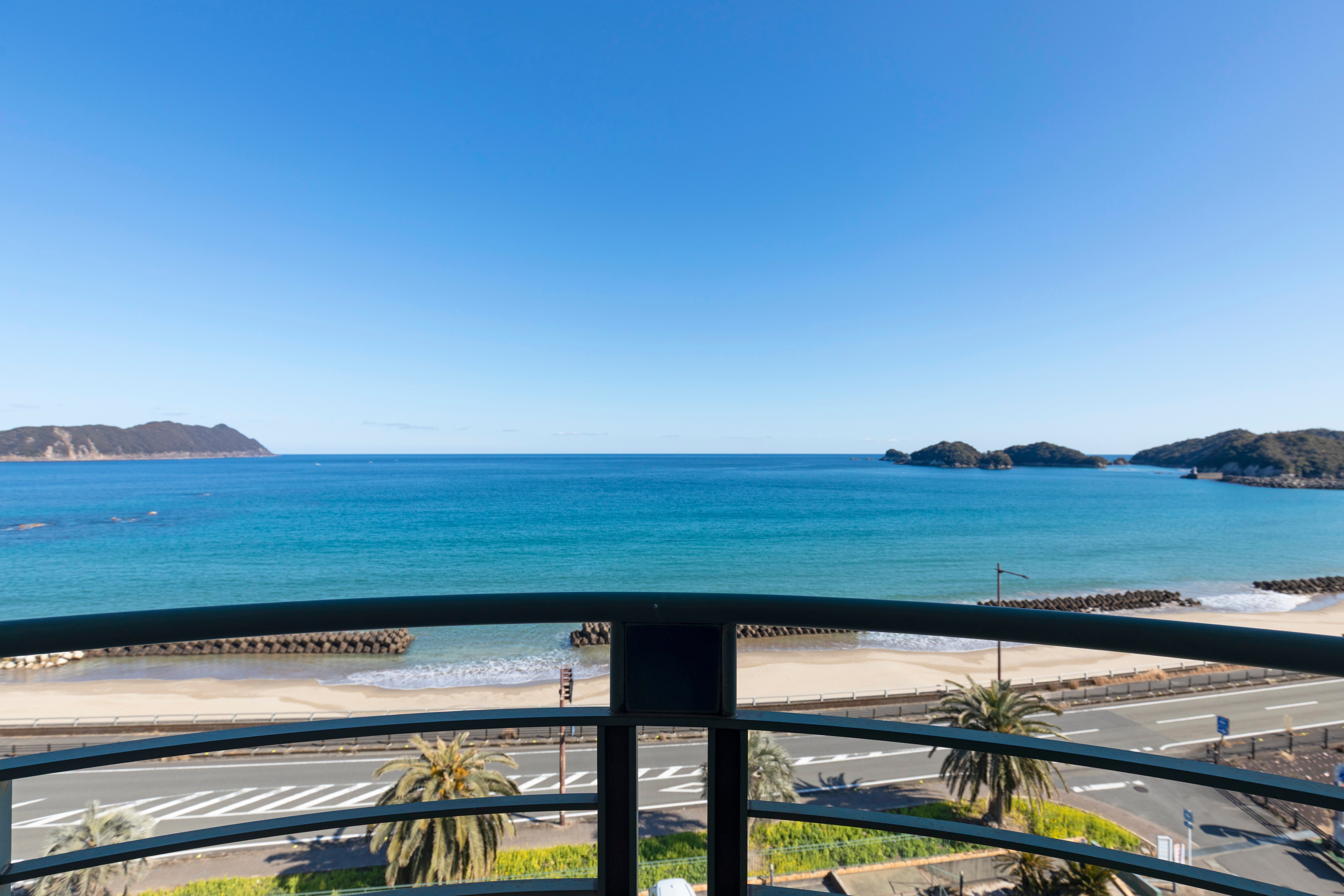 Guest room view: All rooms have an ocean view! An outstanding view.