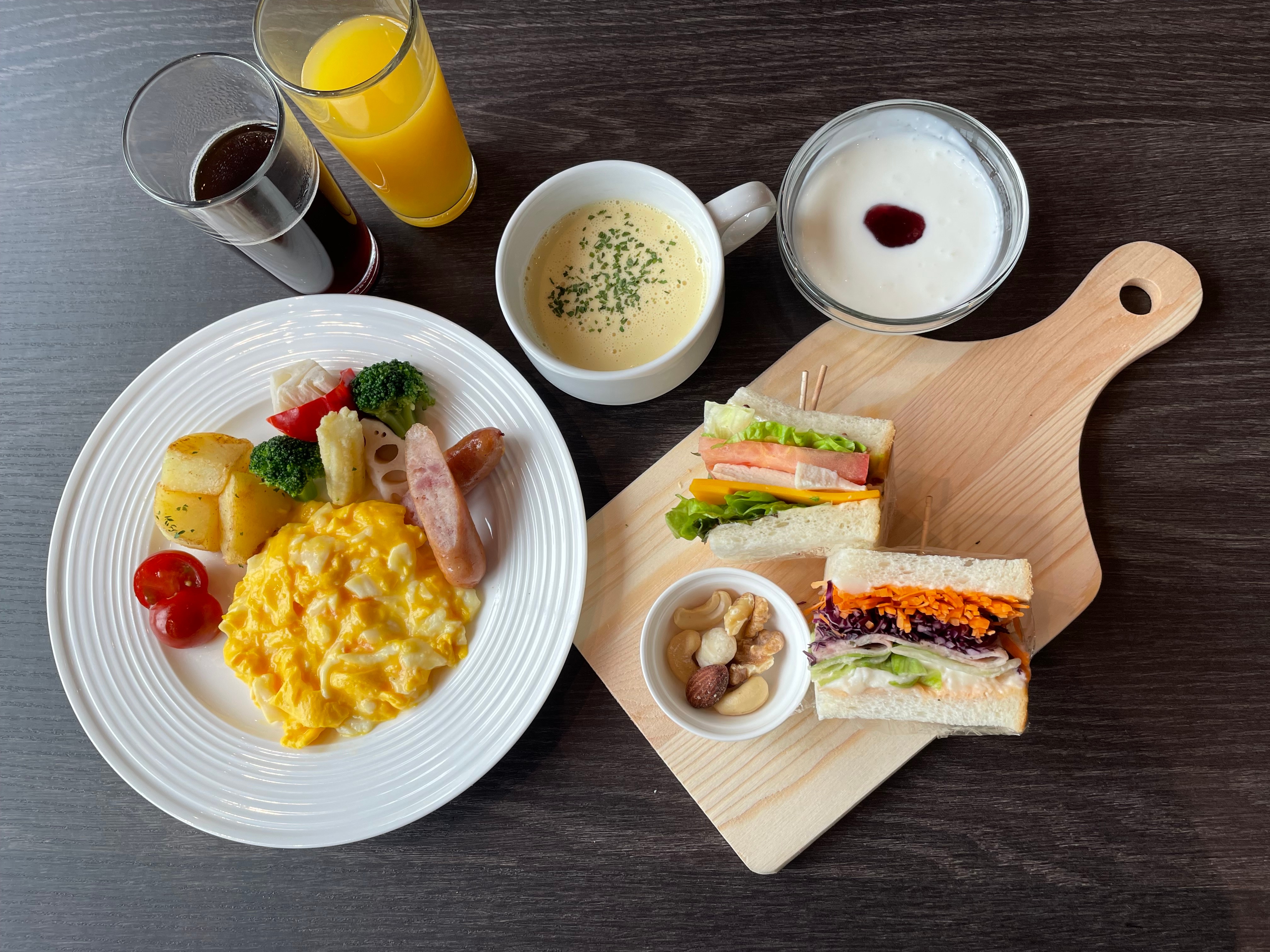 [Choose your breakfast] Original sandwich set example