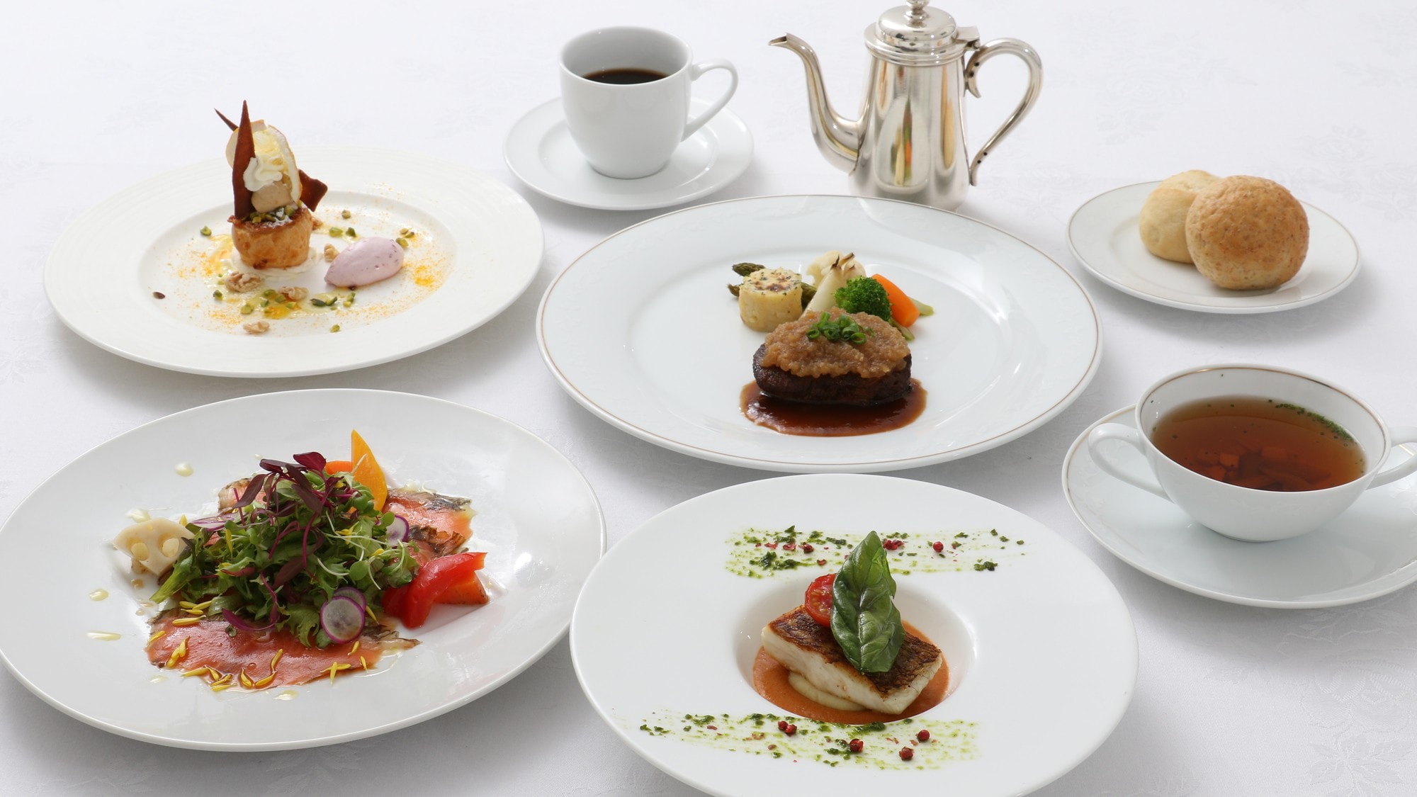 Full course dinner