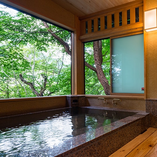 [Renewed in July 2017] [Mountain lodge, 5-star corner room, Japanese-Western style special room (with semi-open-air bath)]