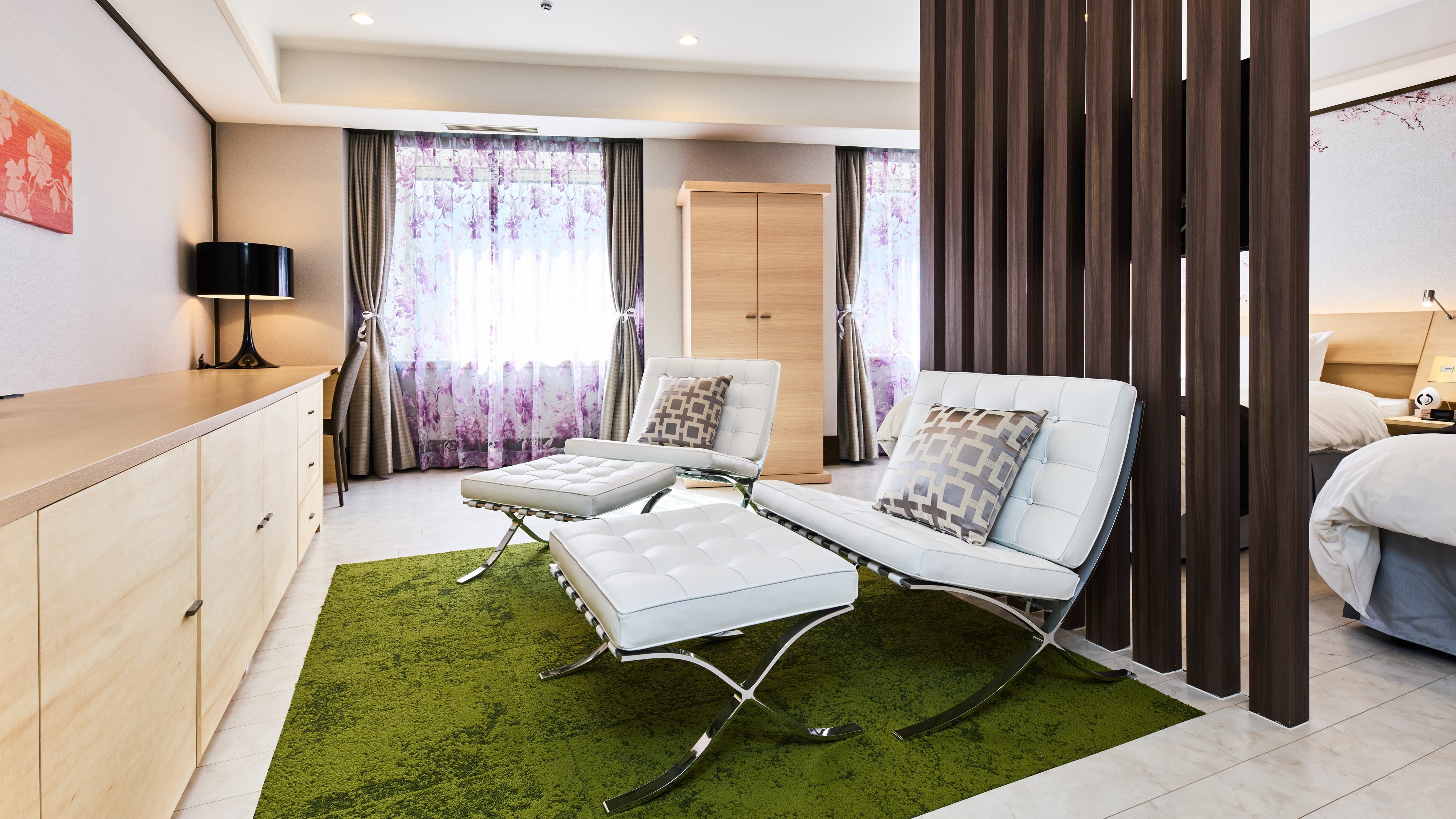 Luxury twin living room (interior and furnishings may vary depending on the room)