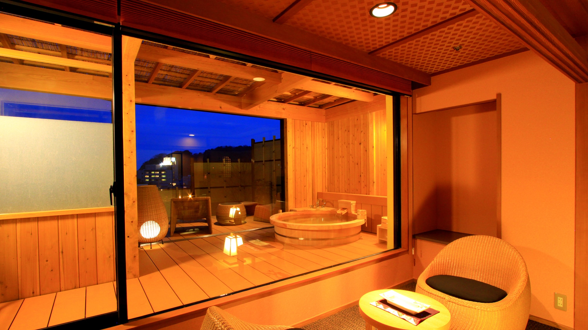 An example of a special room with an open air