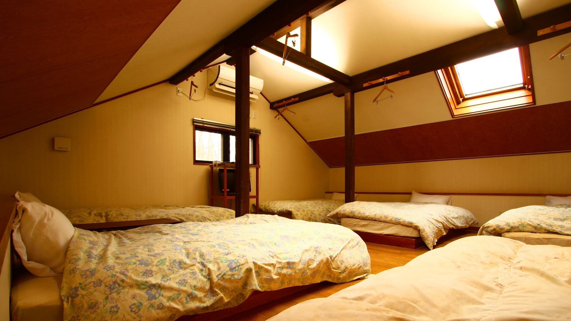 F Studio - There is a bedroom on the second floor.