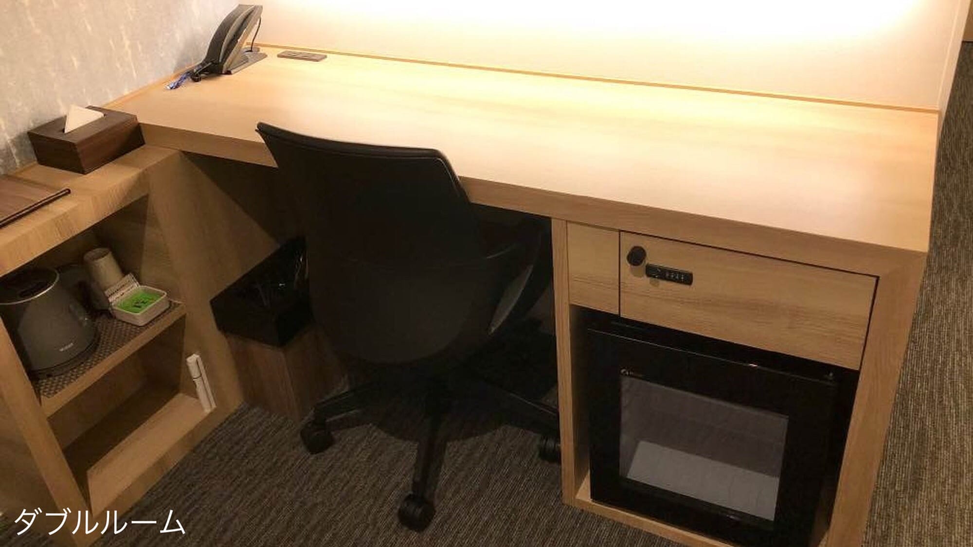 Desks and office chairs