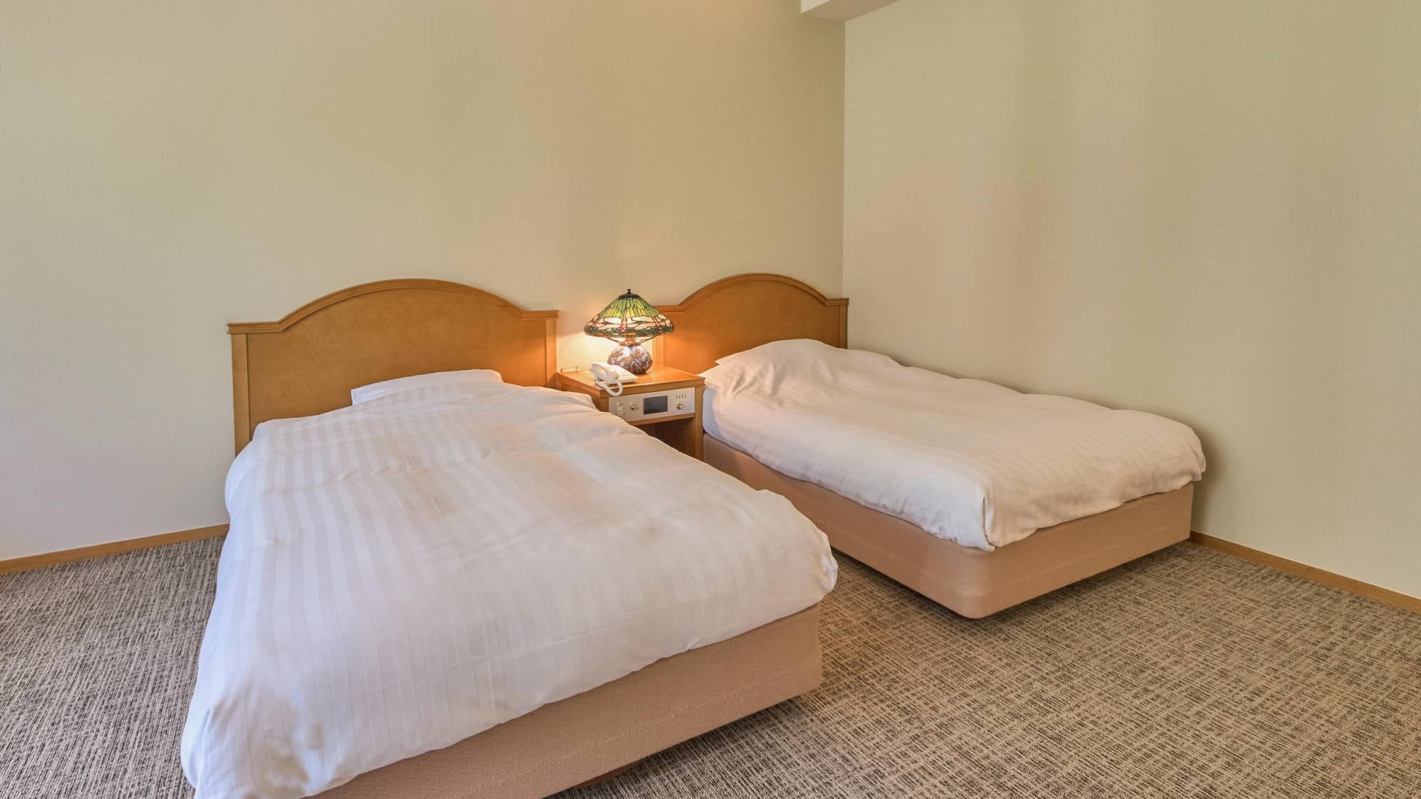 - [Kimorebi Western-style room, non-smoking] 2 semi-double beds (up to 3 extra beds can be added)