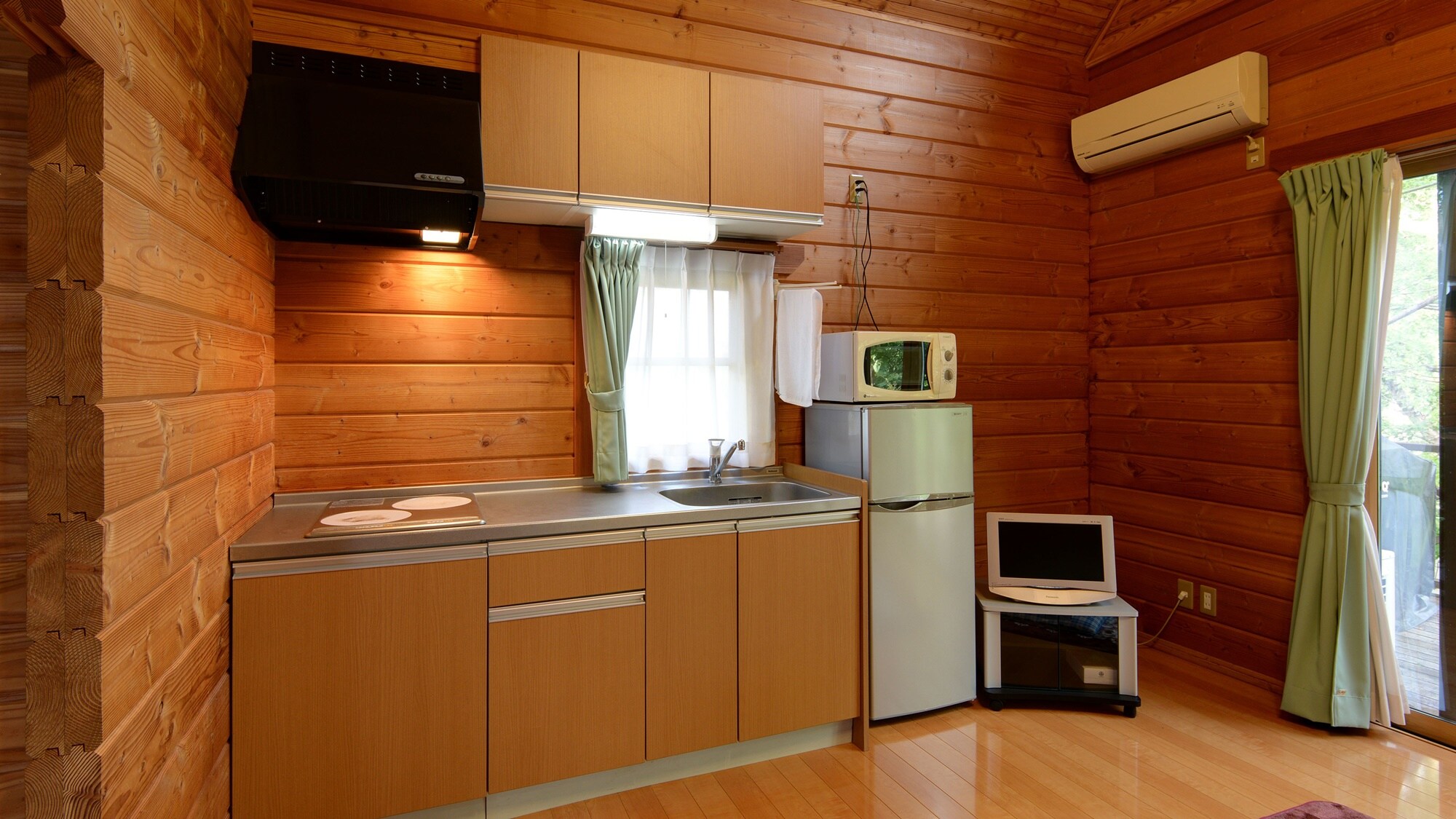 *[Log House/Sakuratei Nanboku] ห้องประเภทนี้มีห้องครัว