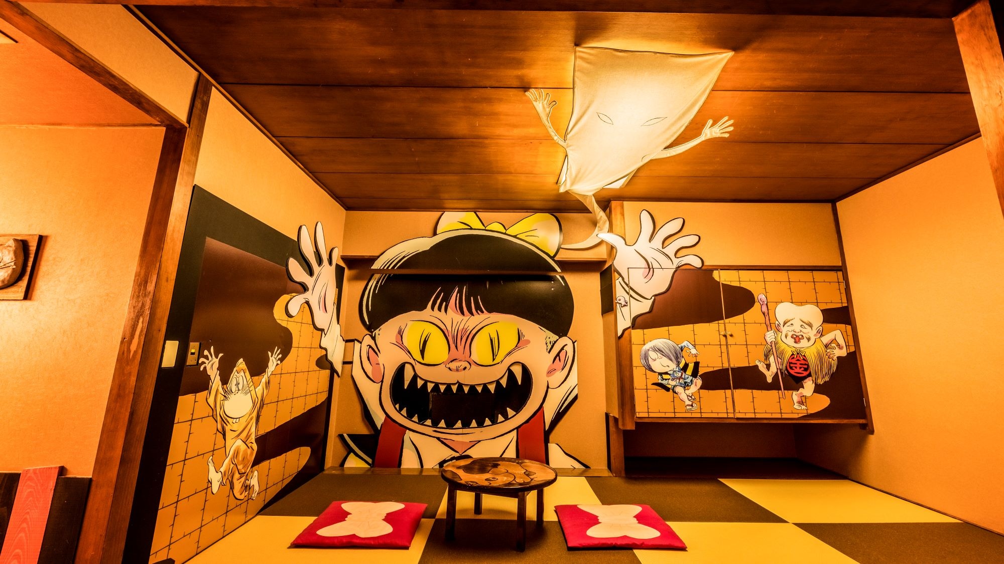 Gegege no Kitaro Room Neko Musume Room for a Wai Wai Stay