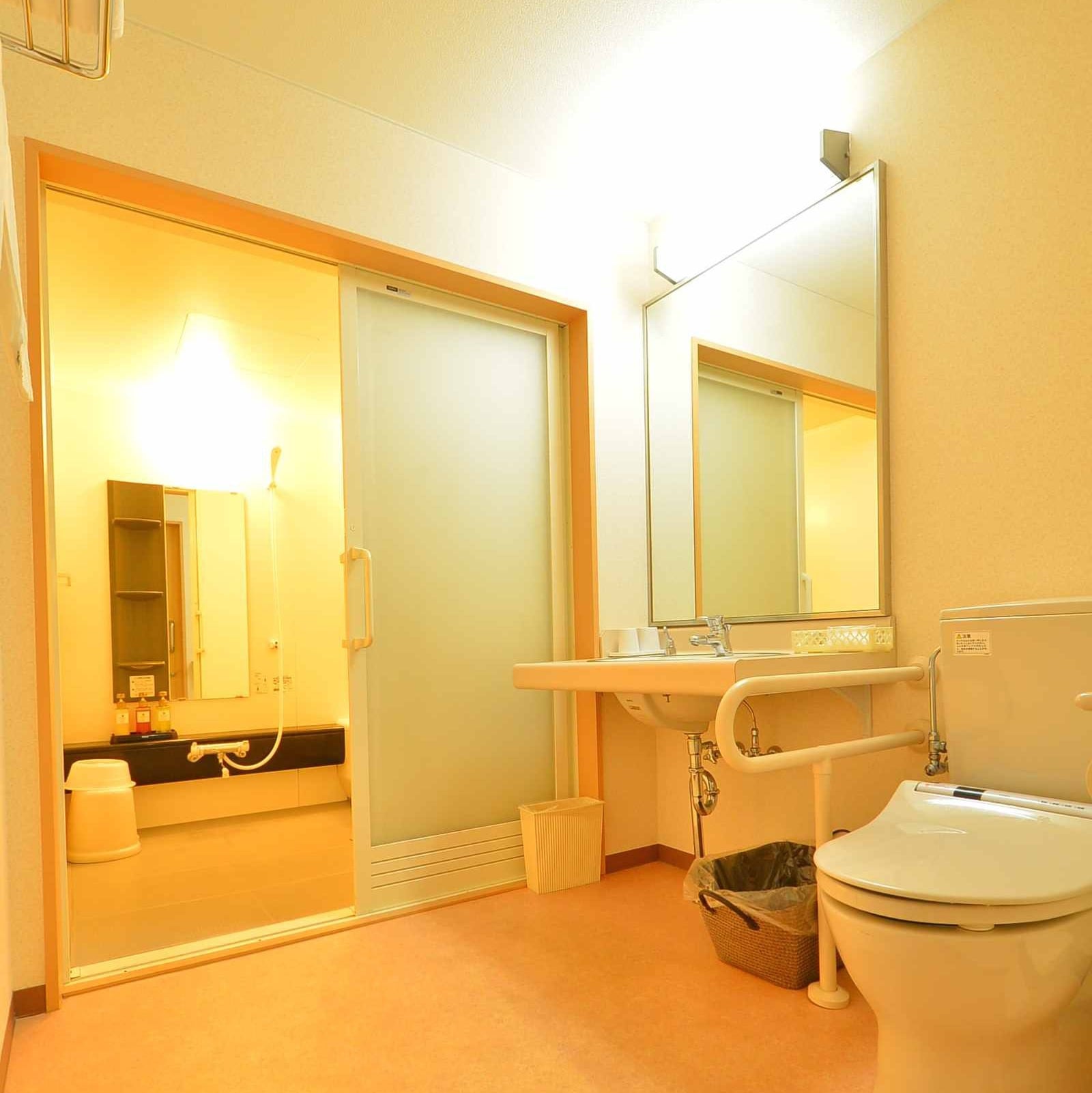 …Deluxe Twin Room Bath and Toilet…