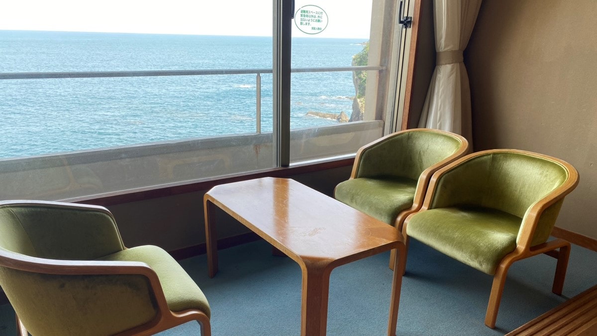 Kamar bergaya Jepang Nisshokan (sisi Pasifik)