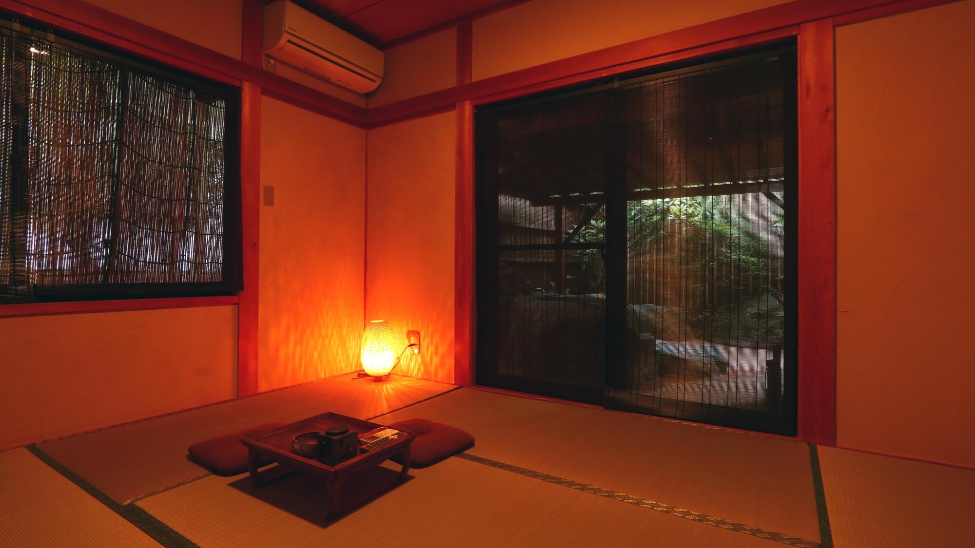 Kamar bergaya Jepang untuk dua orang (Hydrangea gunung)