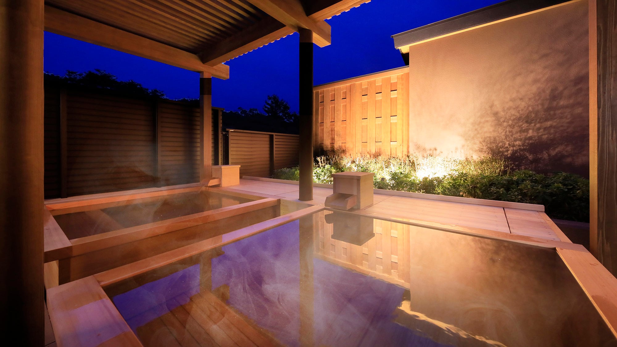 [Linglong] Japanese modern special room with 2 open-air baths