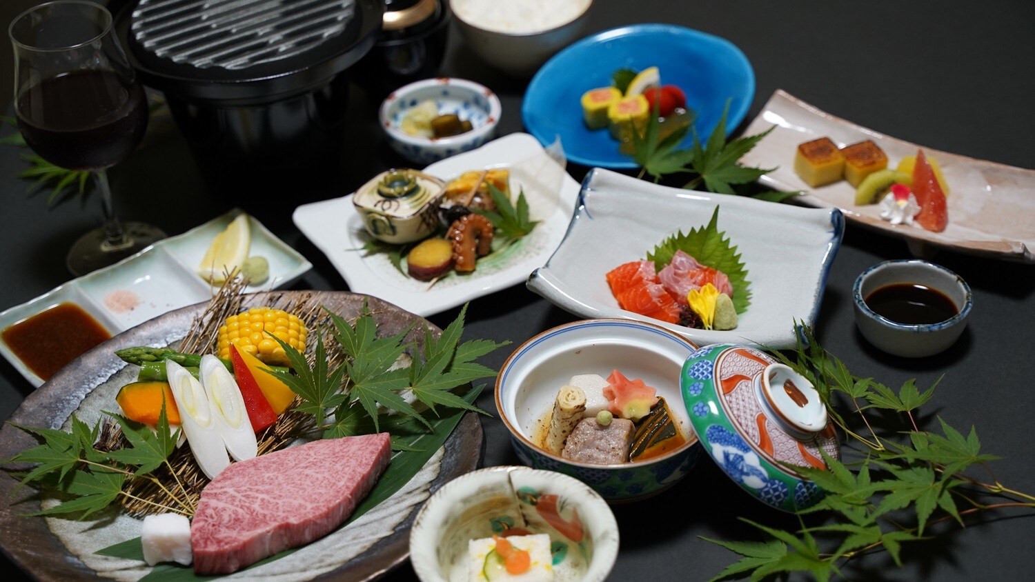 A5 Hida beef fillet steak banquet plan