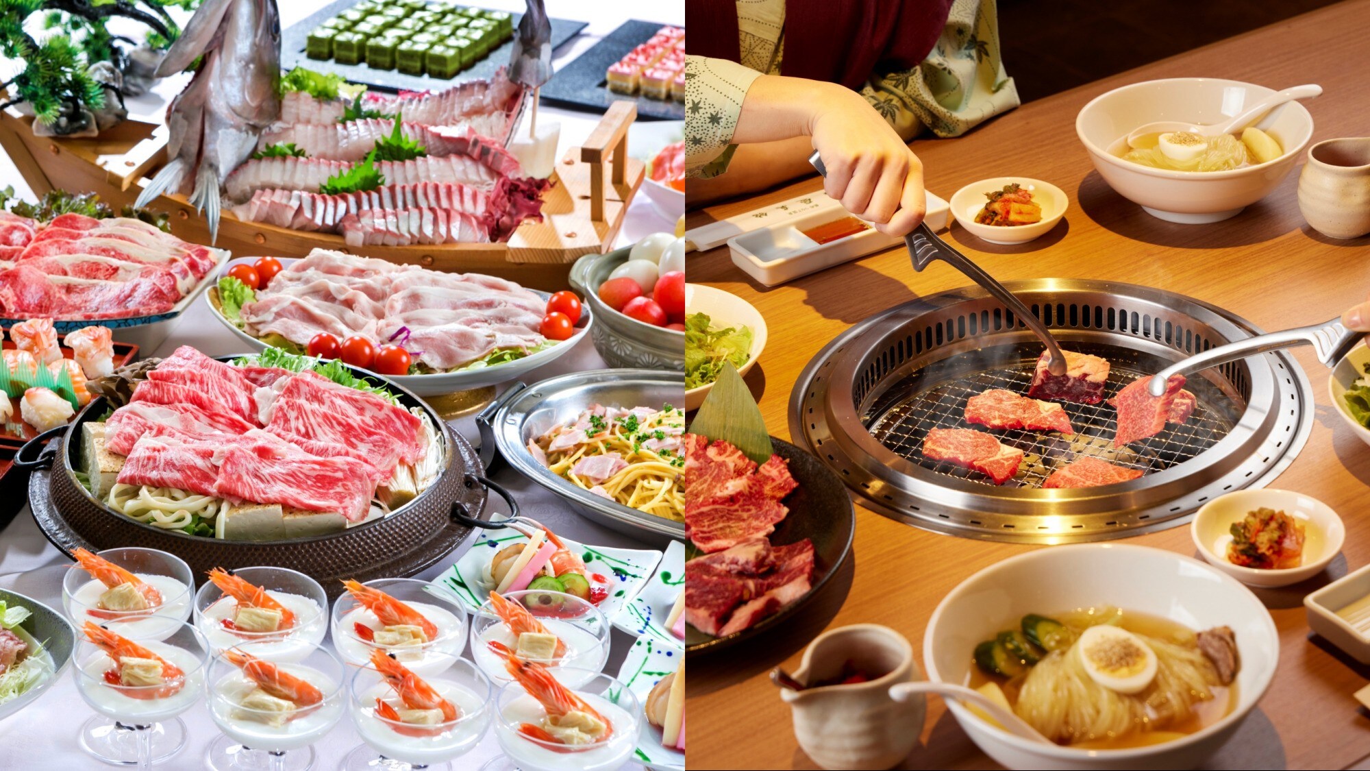 [Dinner] "Seasonal Buffet x Kurohige Produced by Hige" A luxurious course only available to guests staying multiple nights *Illustration