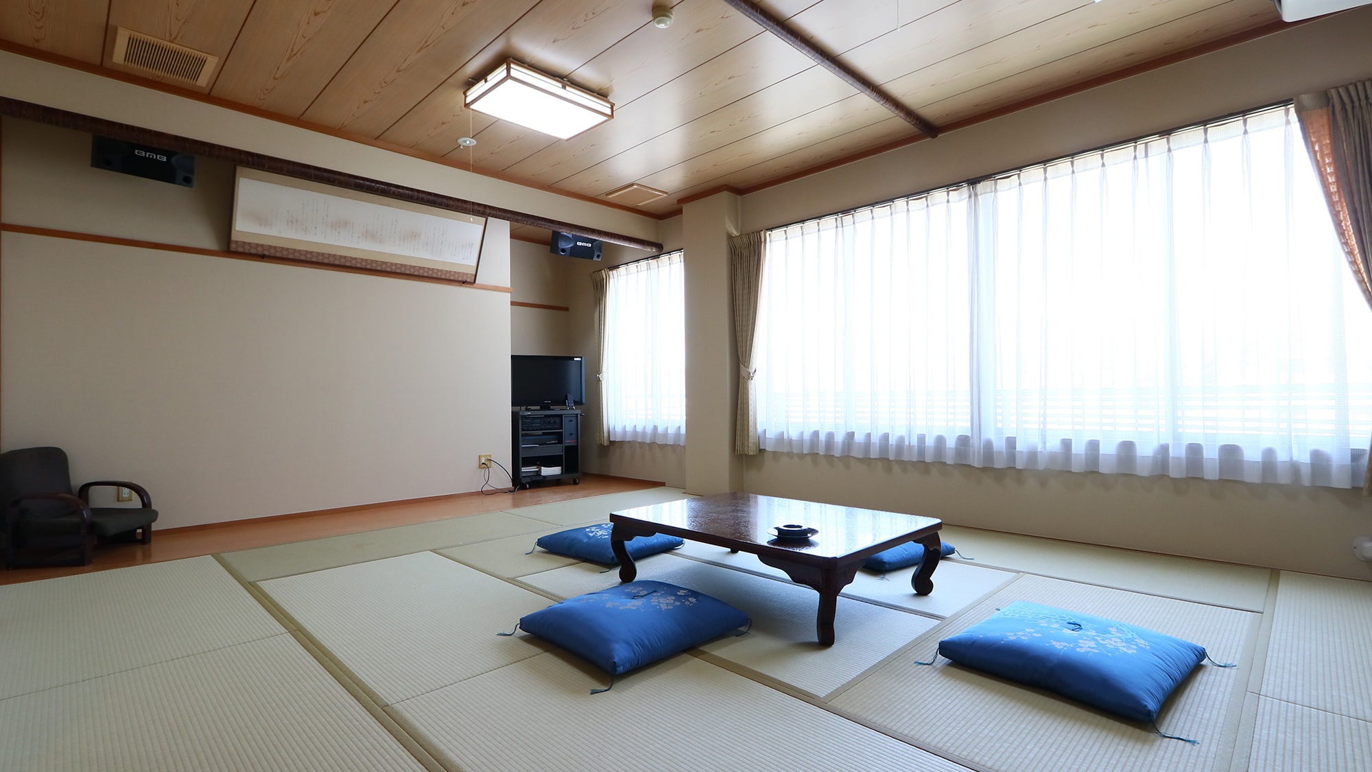 新館日式房間 〇客房之一，15張榻榻米的日式房間