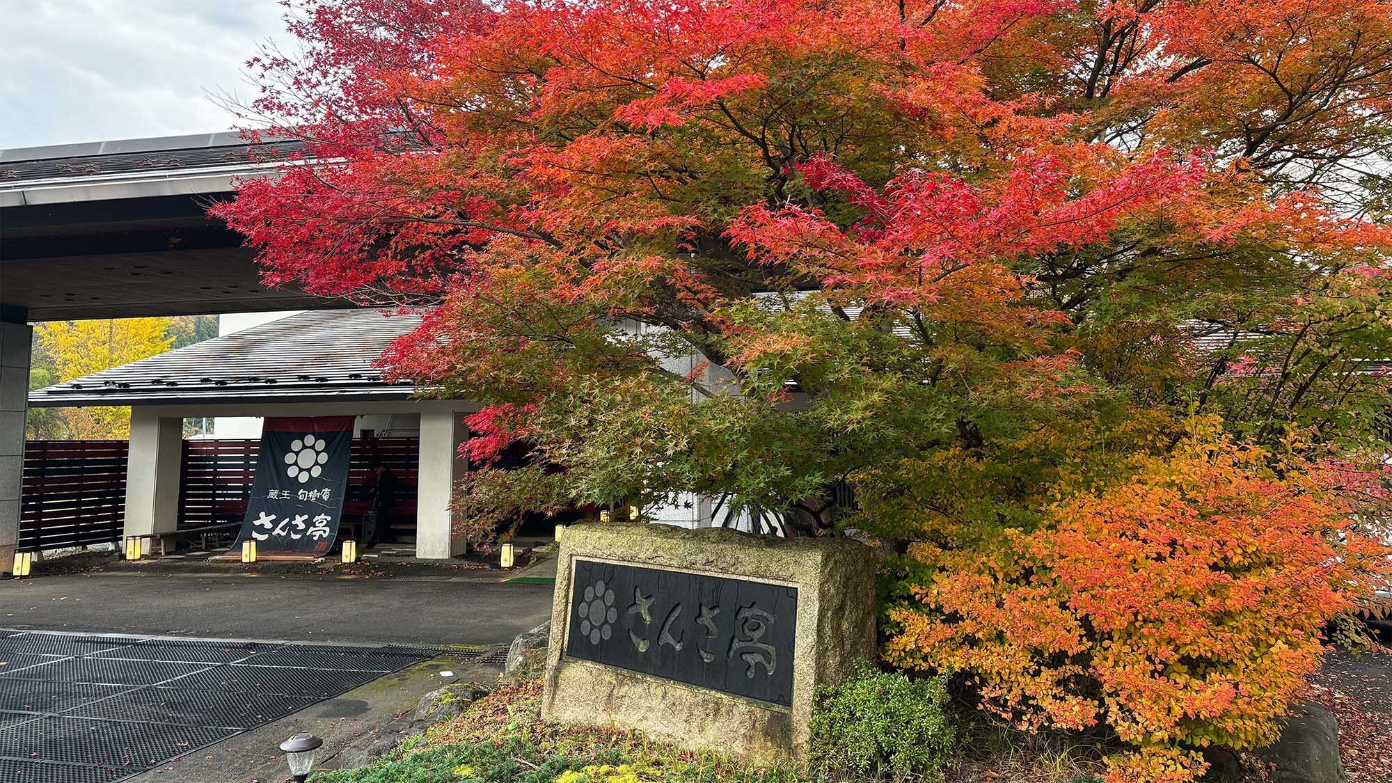 入口（紅葉）