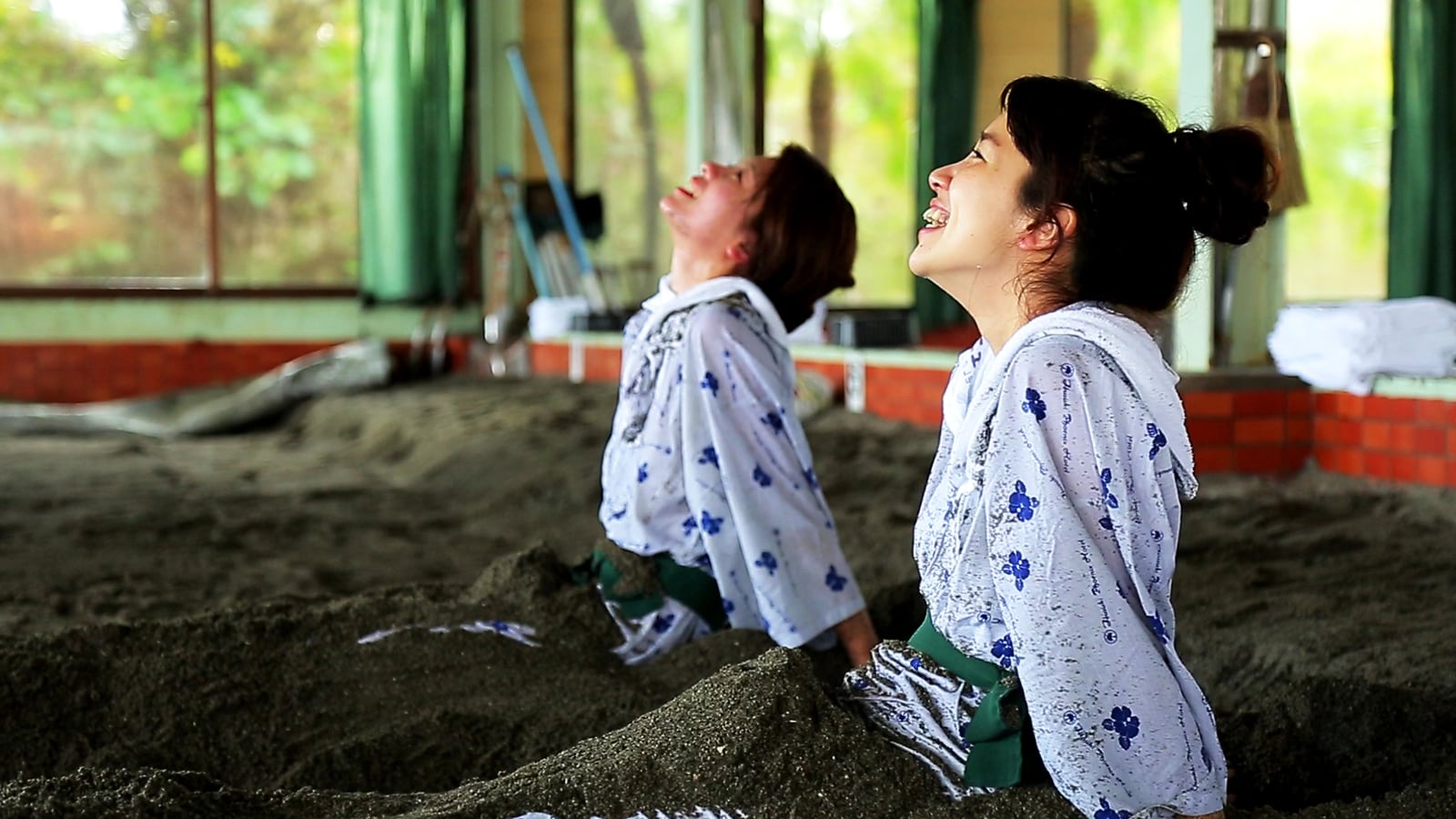 ■Sand steam hot spring■
