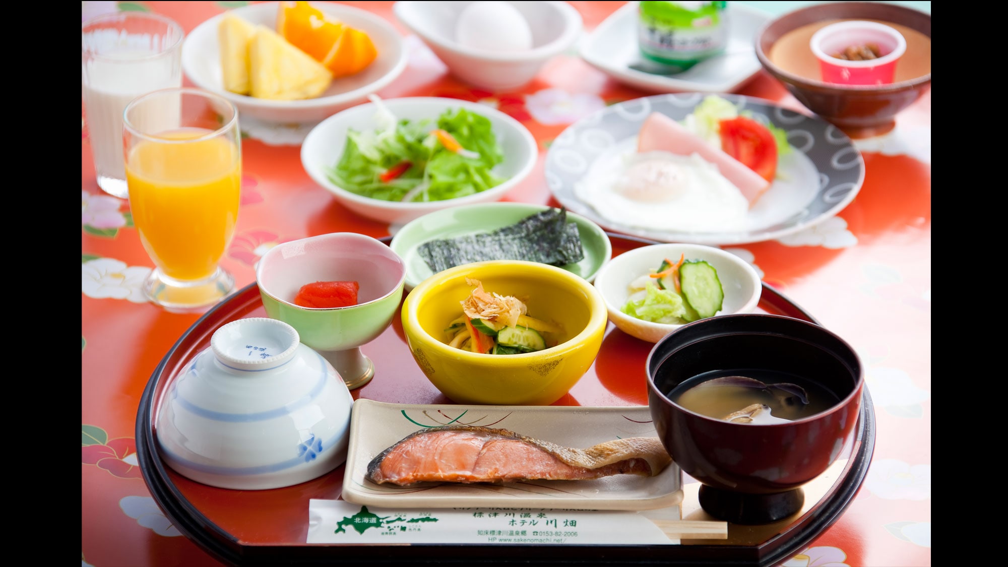 [Breakfast] We have a well-balanced breakfast menu.
