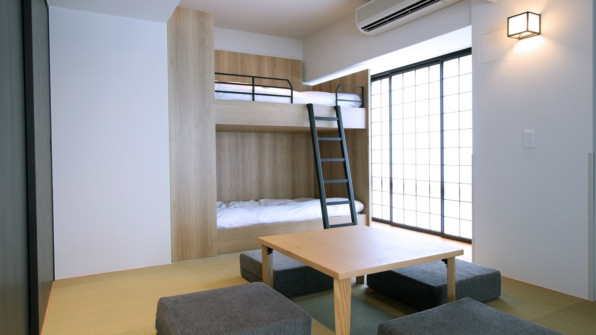 套房（日式西式客房，附雙層床）較高樓層