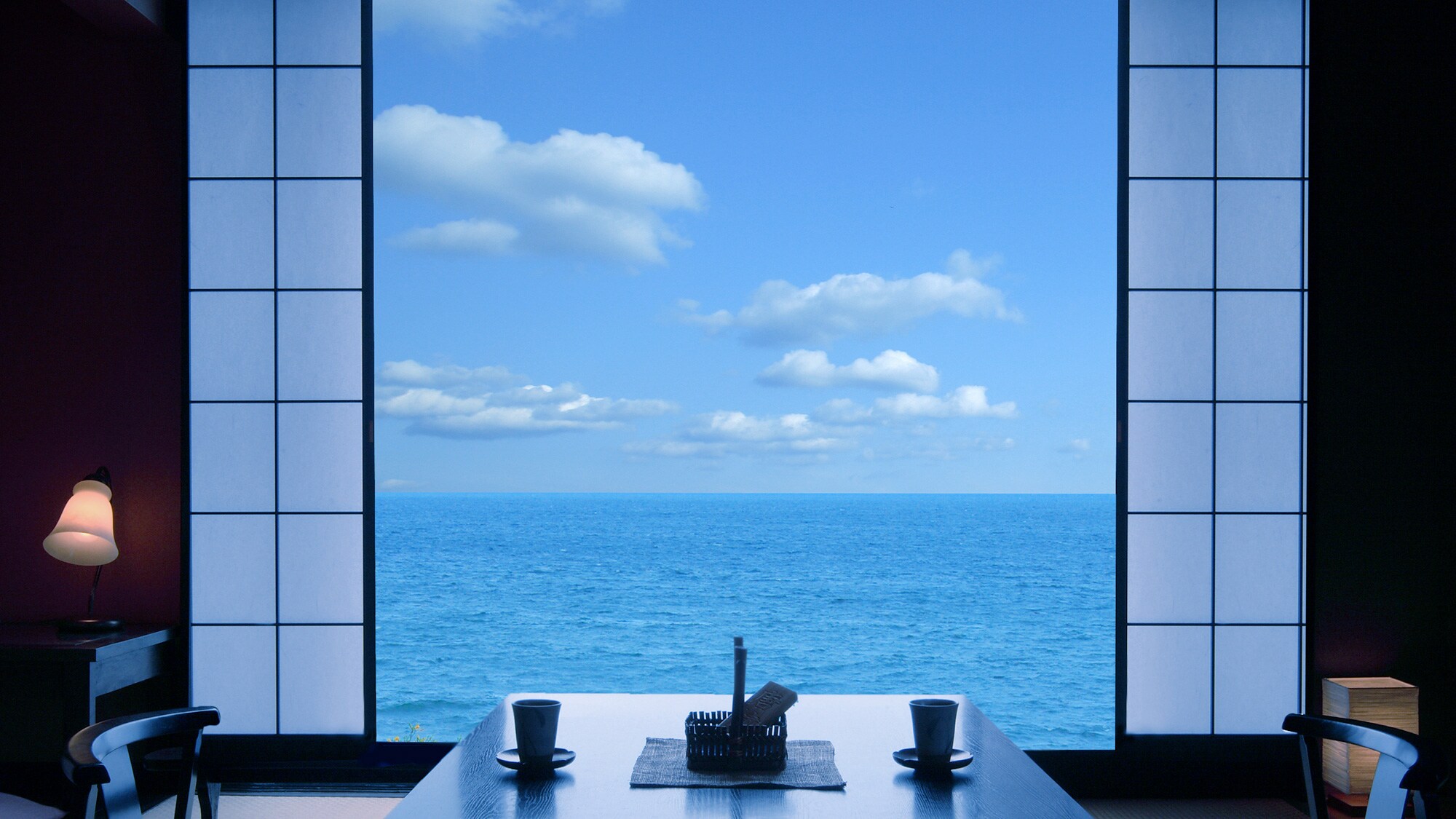 Ocean view guest room