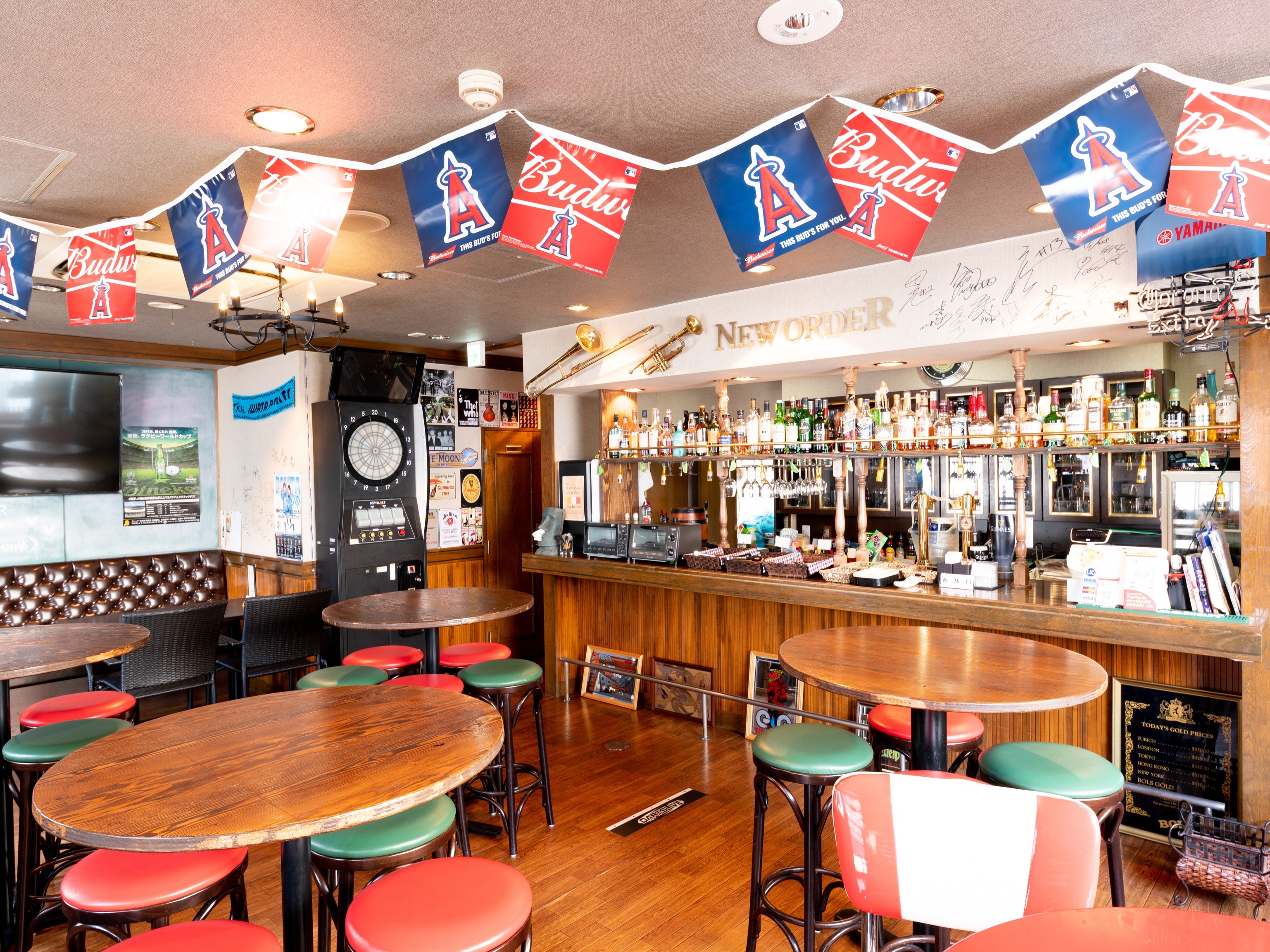 Why not have a drink at New Order, our warm Irish pub located inside the building?