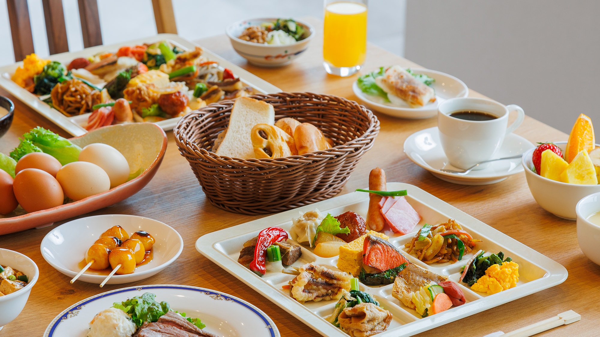[Breakfast buffet]
