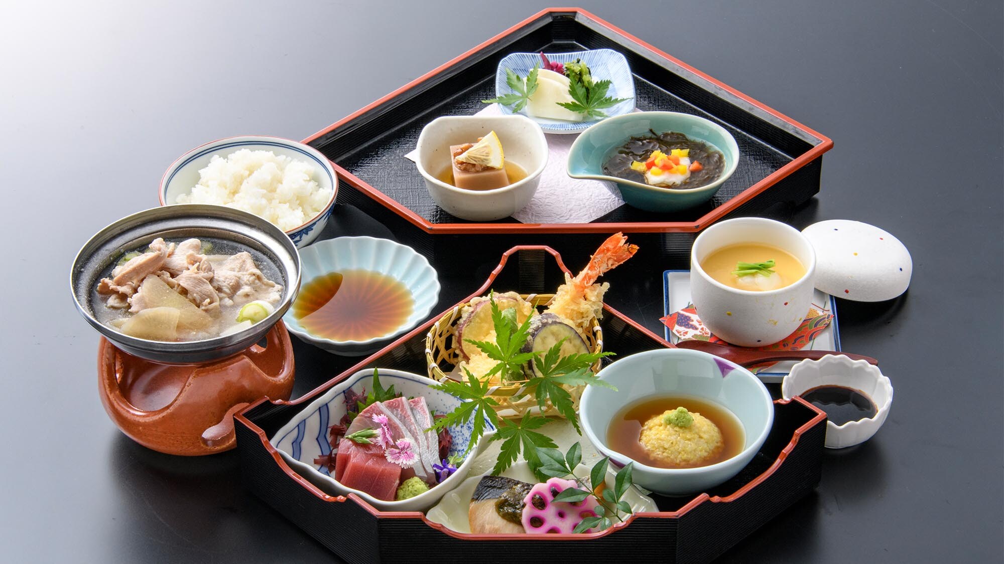 [Day trip lunch/lunch box] *Dishes shown as images