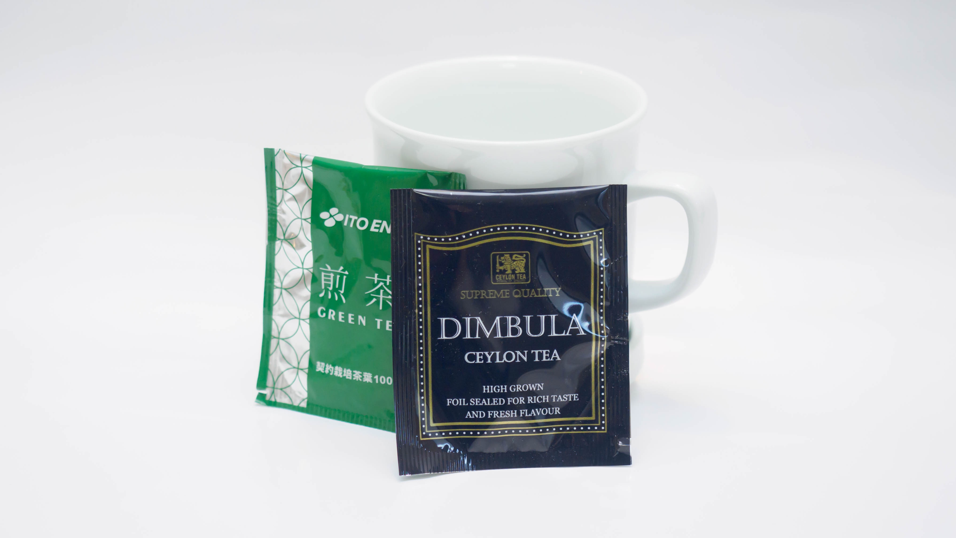 Sencha and black tea are available in the guest rooms.