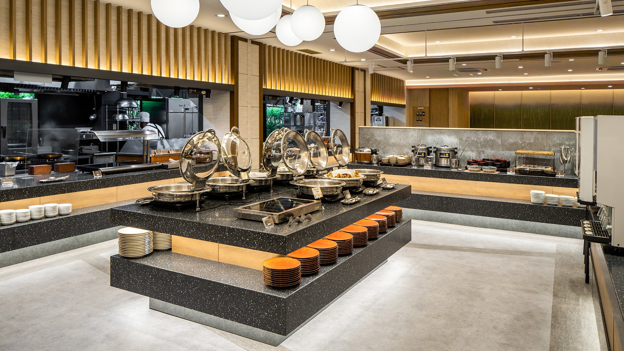 July 11, 2024: Main building restaurant Houou renovated