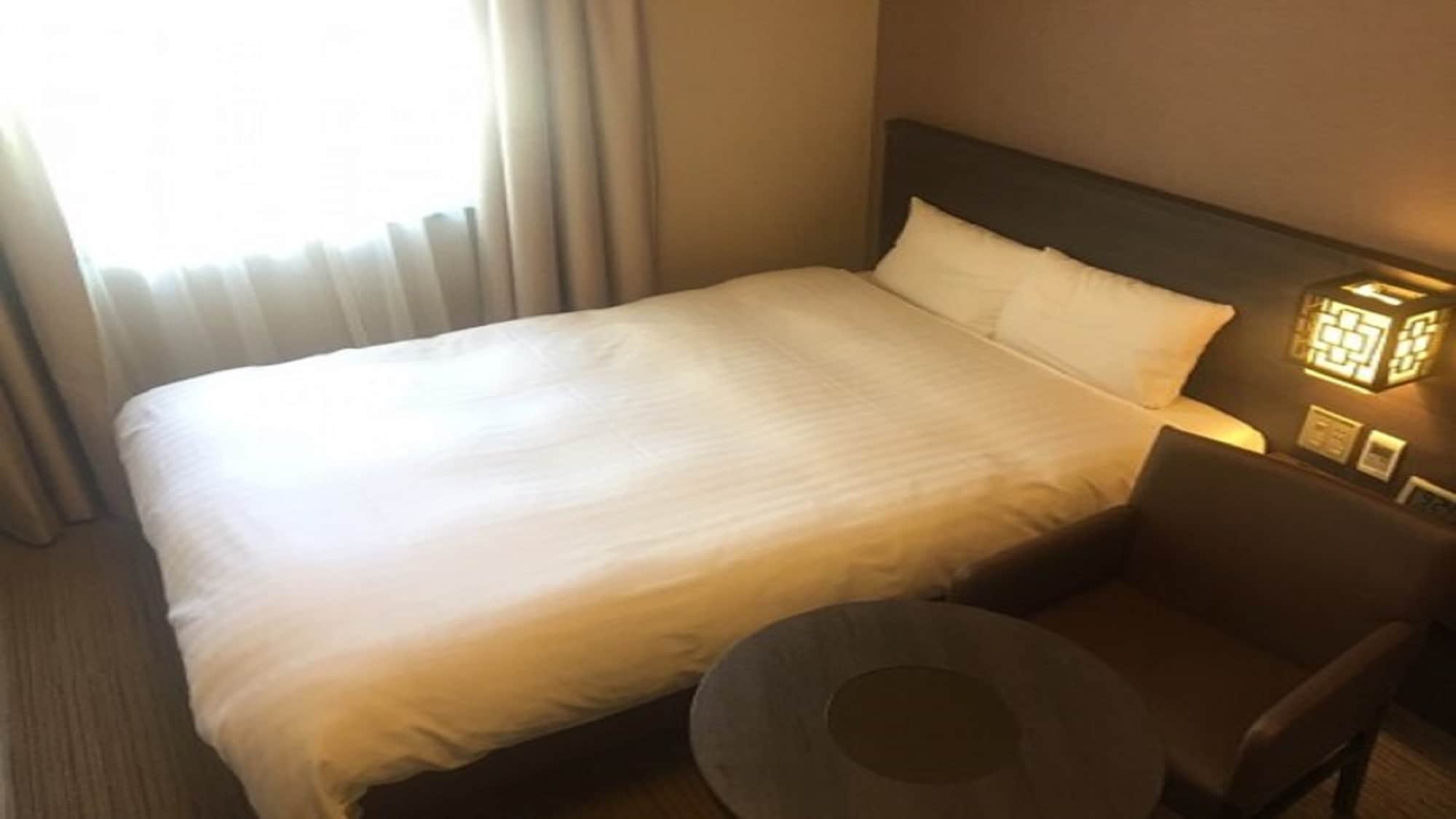 ■ Double room 14.0㎡ Bed size: 140cm & times; 195cm