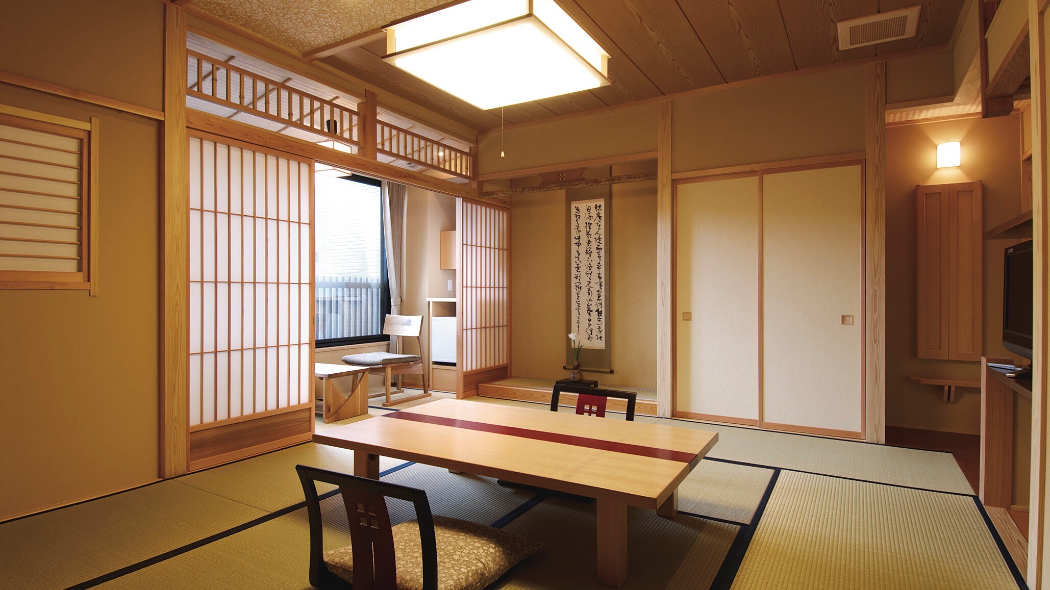 New building Yubokuan [Sukiya-style] (example of guest room)