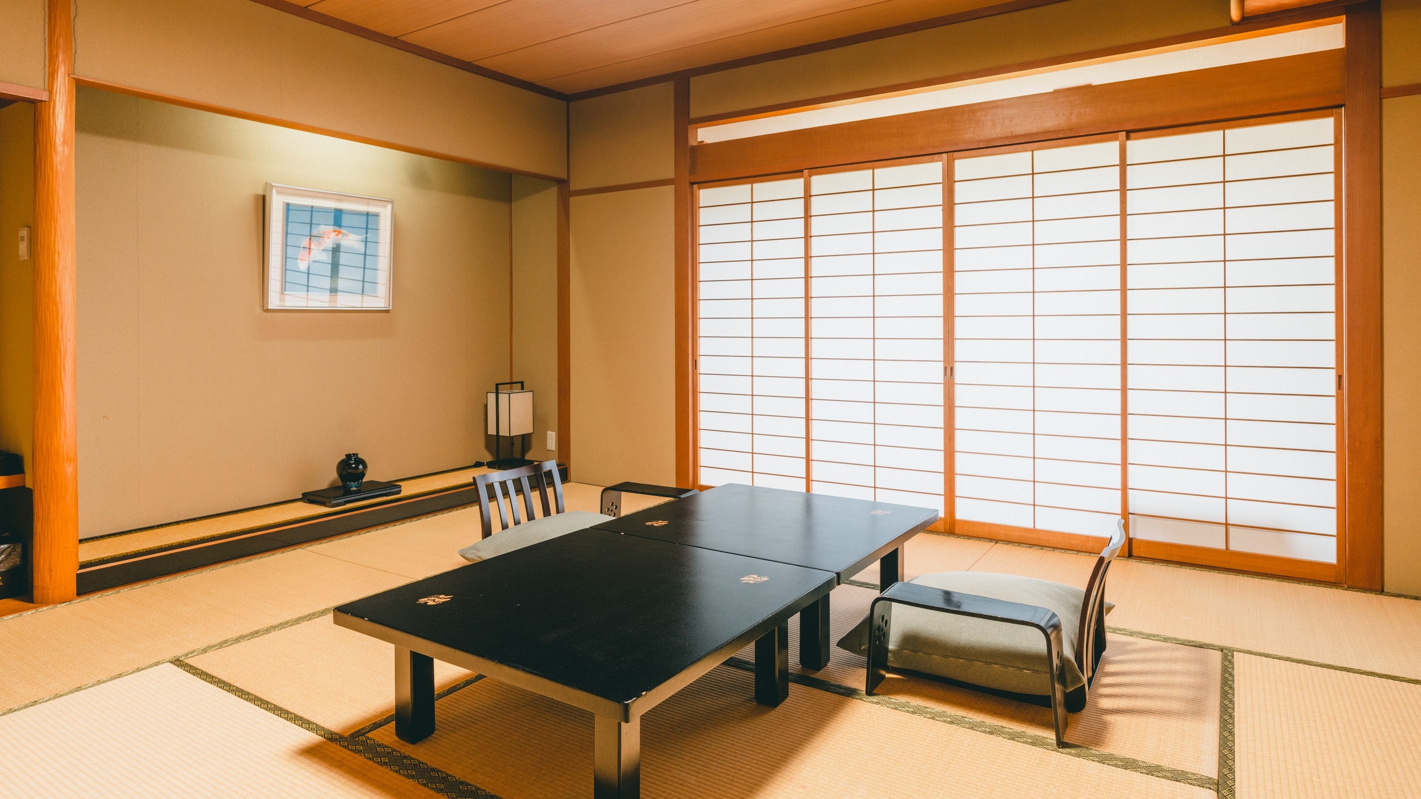 Kamar bergaya Jepang dengan gambar 12,5 tatami