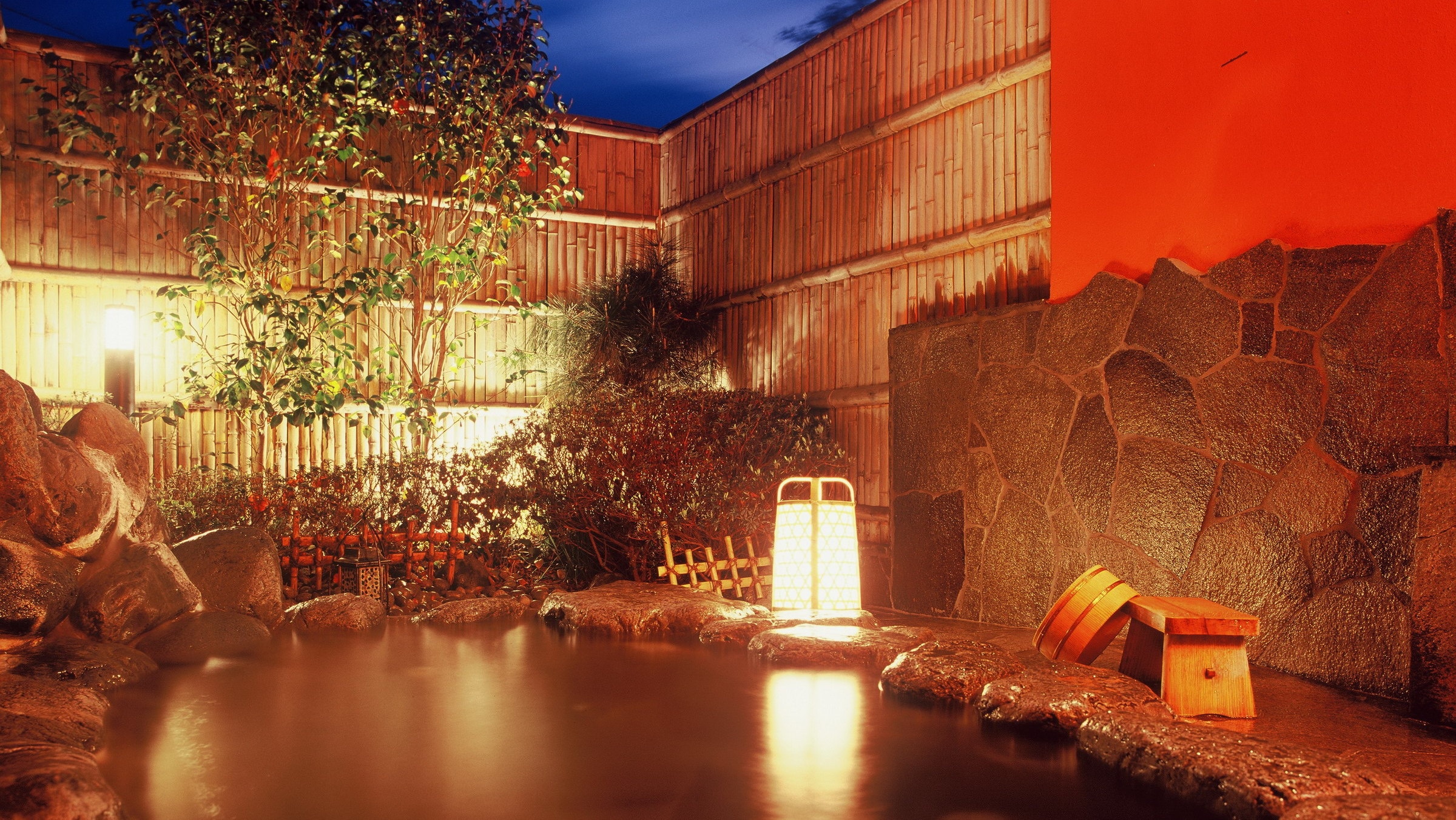 Private open-air bath "Hiragi"