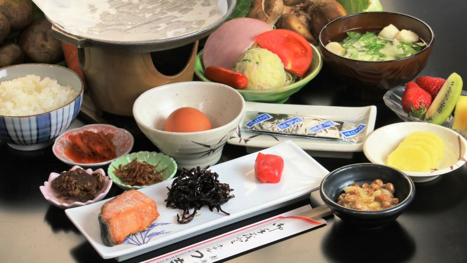 [Breakfast example] Healthy Japanese breakfast