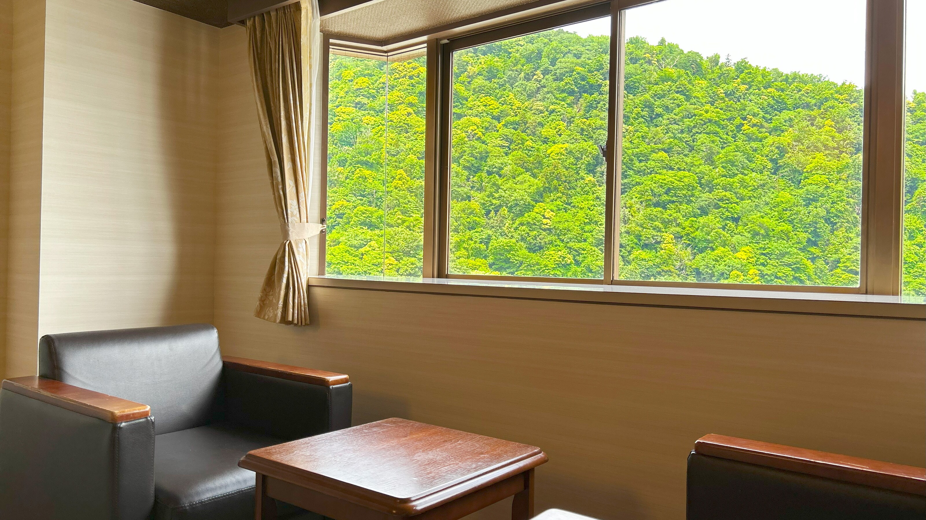 [Mountain side] Example of a view from a 10-tatami Japanese-style room