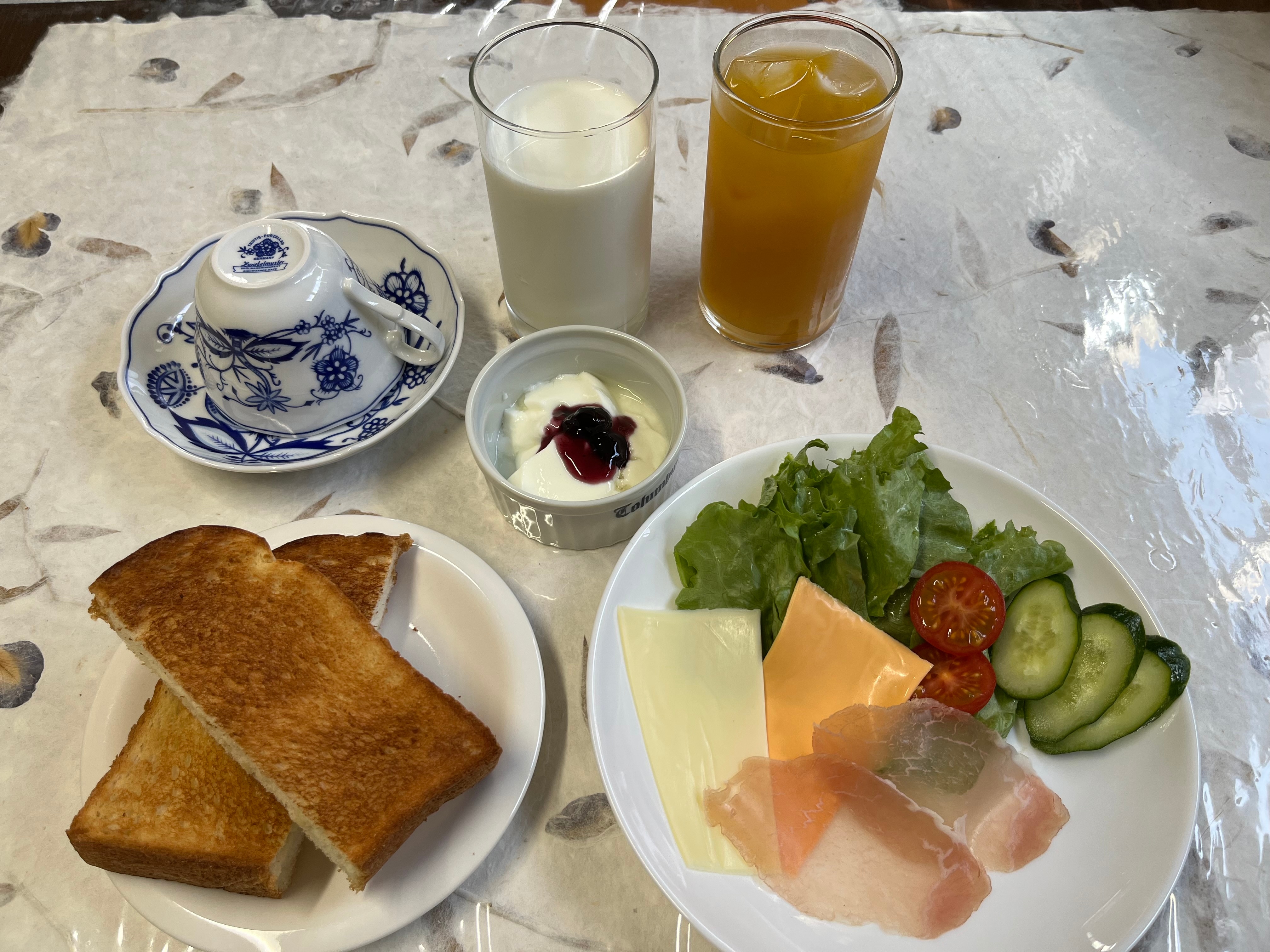 Continental breakfast