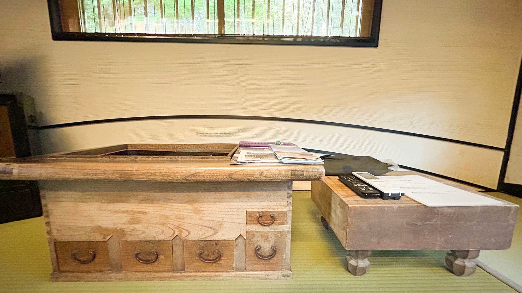 ・[Kamar bergaya Jepang] Barang antik yang memberikan nuansa nostalgia