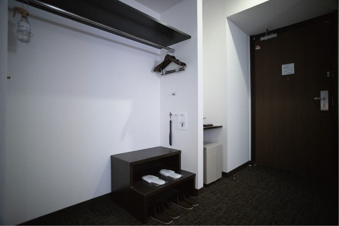 Accessible twin closet