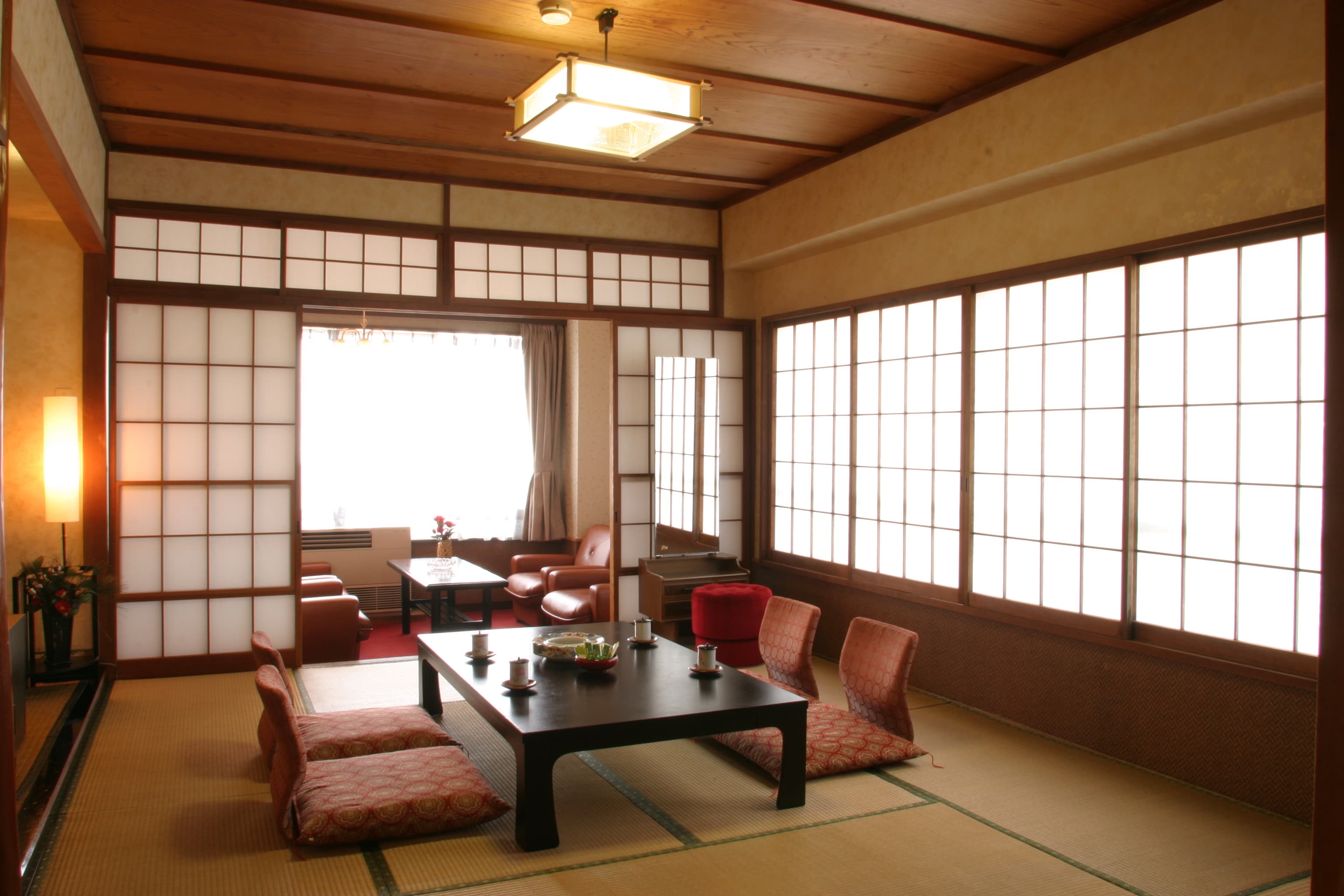 Japanese-style corner room