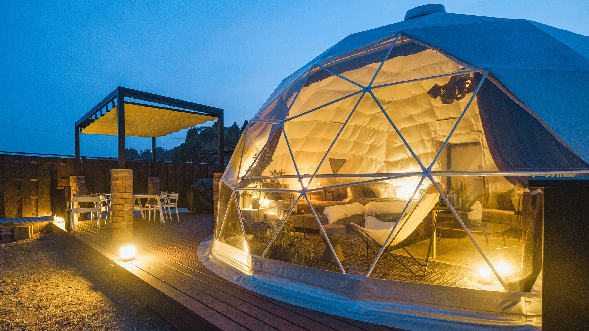 豪華露營套房外觀